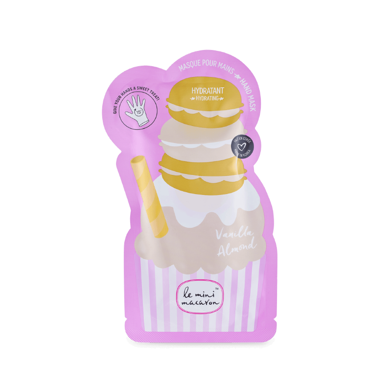Le Mini Macaron Vanilla Almond Hand Mask