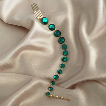 Kika Crystal Spine Comb