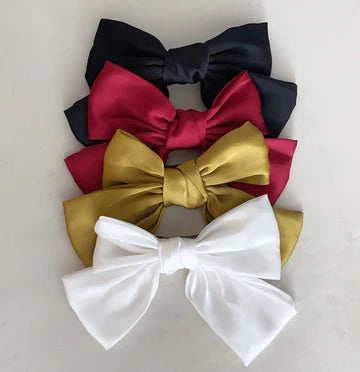 Kika French Bow Hair Clips