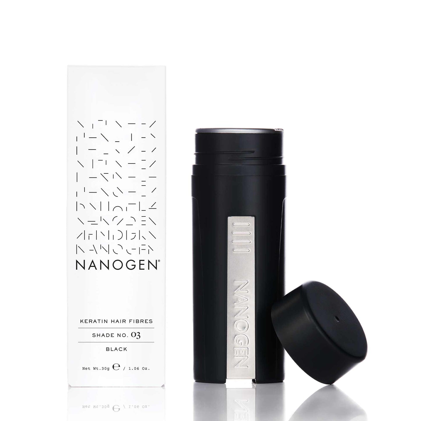 Nanogen Hair Thickening Fibres Black 30g