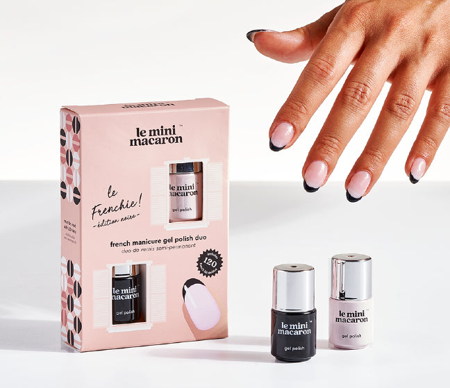 Le Mini Macaron Le Frenchie Noire - Gel Polish Set