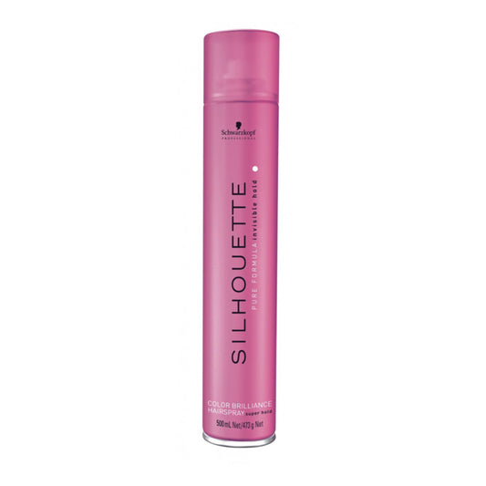 Silhouette Colour Brilliance Hair Spray Super Hold 500ml