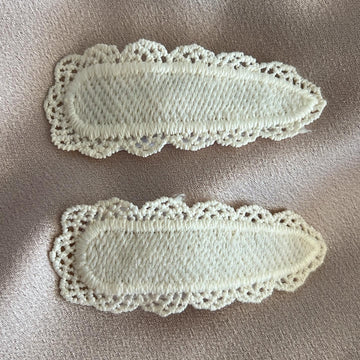 Kika Amelia Lace Hair Clips