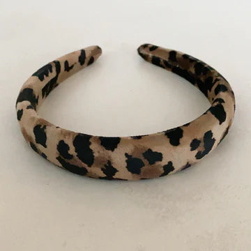 Kika Leopard Padded Headband