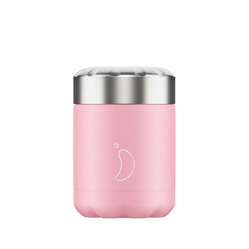 Chillys Food Pot Pastel Pink 300ml