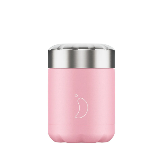 Chillys Food Pot Pastel Pink 300ml