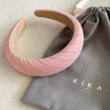 Kika Pink Padded Headband